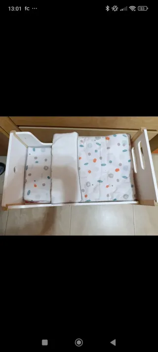 Cuna literas  de juguete para muñecas