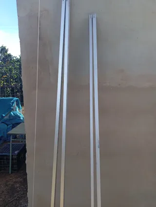 Reglas de aluminio 2.20m y 2.10m