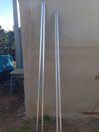 Reglas de aluminio 2.20m y 2.10m