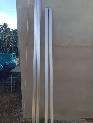 Reglas de aluminio 2.20m y 2.10m