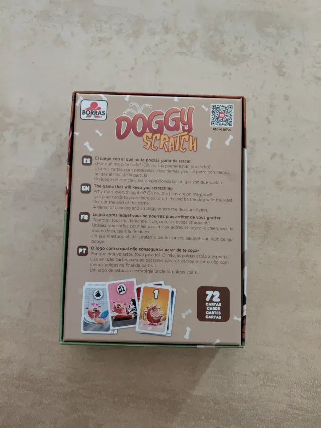 Juego de cartas Doggy Scratch