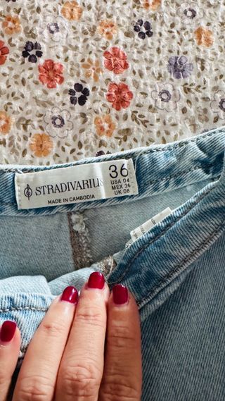 Minifalda pantalón Stradivarius Talla S