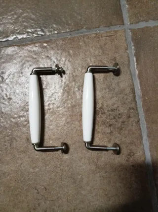 Tiradores Armario Ikea Metal Blanco