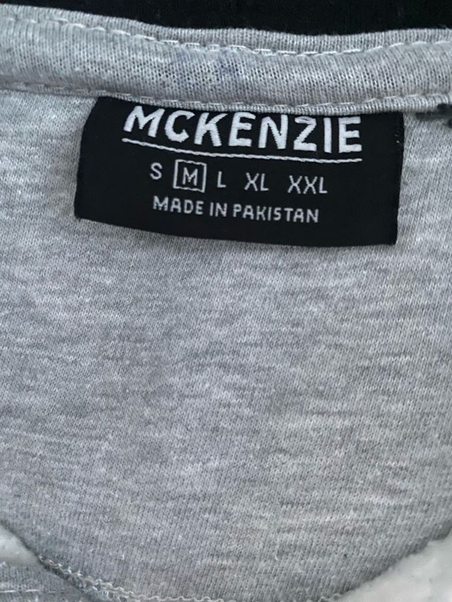 Chándal McKenzie gris con capucha hombre Talla M