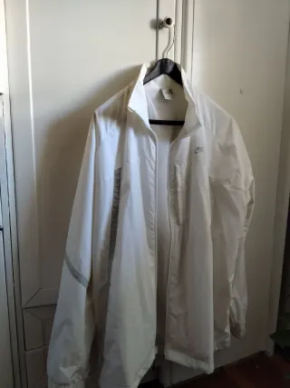 Cortavientos Nike Blanco