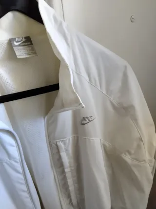 Cortavientos Nike Blanco