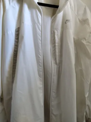 Cortavientos Nike Blanco