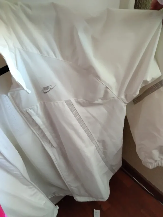 Cortavientos Nike Blanco