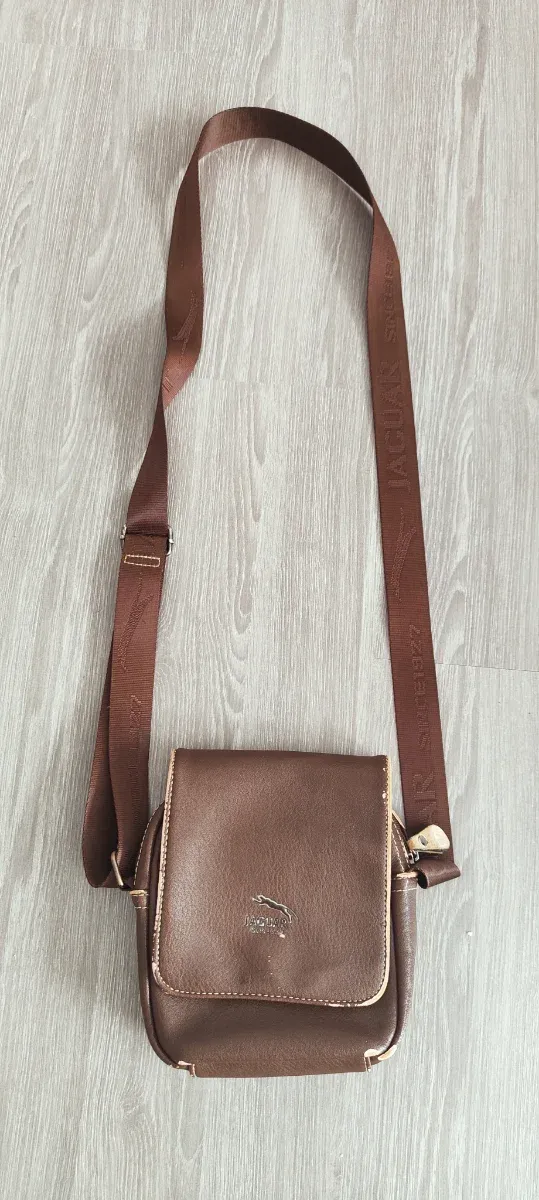 Borsa da uomo Jaguar marrone