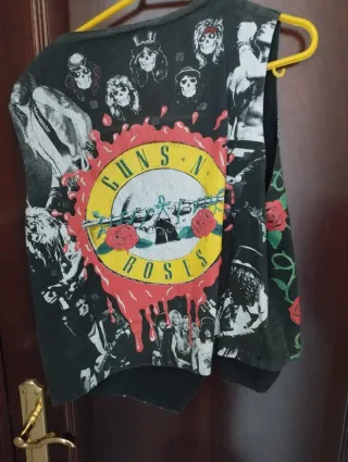 Chaleco Vintage Guns N' Roses Hard Rock