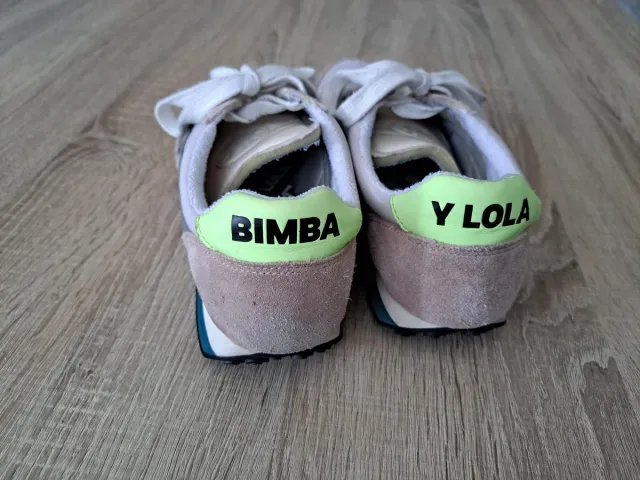 Zapatillas Bimba y Lola rosas T40