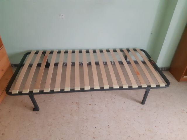Somier de láminas metálico