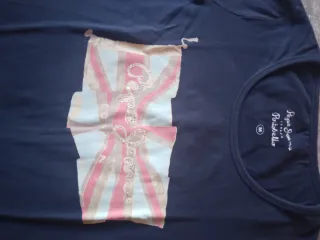 Camiseta Pepe Jeans Bandera Union Jack Talla M