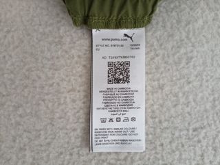 Pantalón corto Puma verde oliva