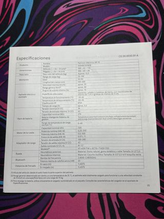 Patinete Eléctrico Xiaomi Mi 1S