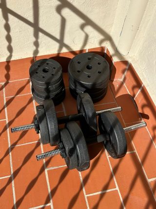 Juego Mancuernas Ajustables