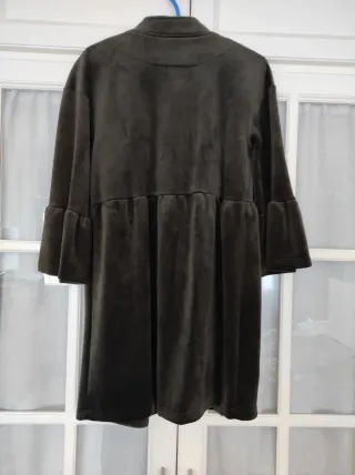 Abrigo imitación terciopelo talla 40