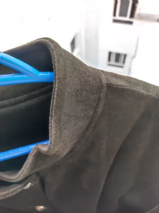 Abrigo imitación terciopelo talla 40