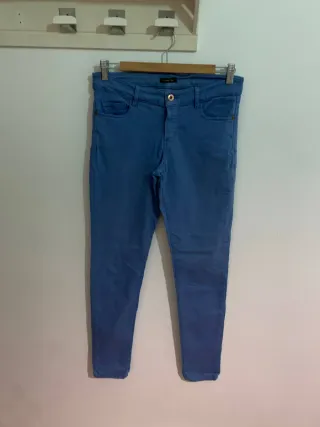 Pantalón azul mujer