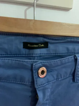 Pantalón azul mujer