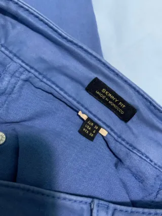 Pantalón azul mujer