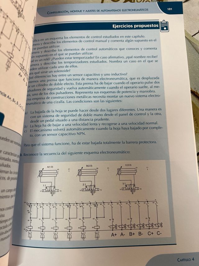 libro, sistemas hidráulicos y neumáticos