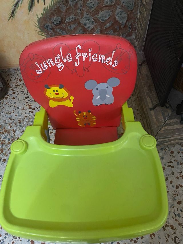 Trona infantil plegable Jungle Friends