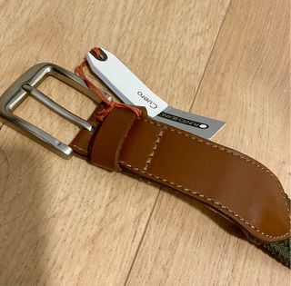 Cinturón Cuero Chico Punto Blanco