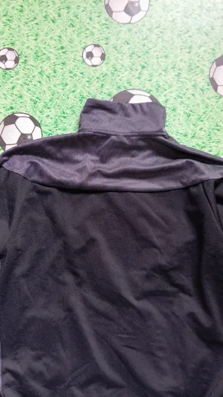 Chaqueta chándal Adidas gris y negra