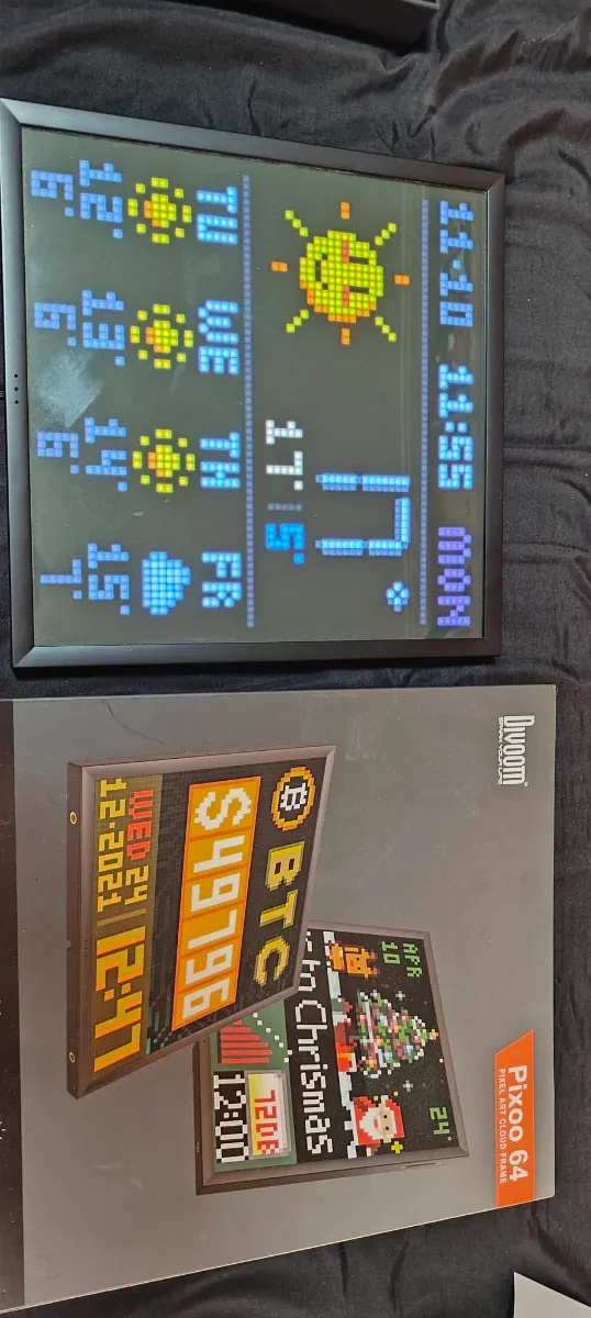 Marco fotos Divoom Pixel Art 64