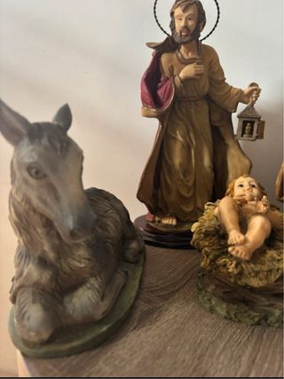 Presépio em marfinite 5 peças