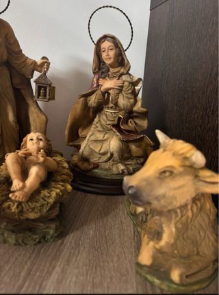 Presépio em marfinite 5 peças