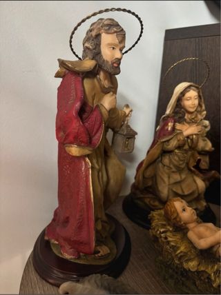 Presépio em marfinite 5 peças