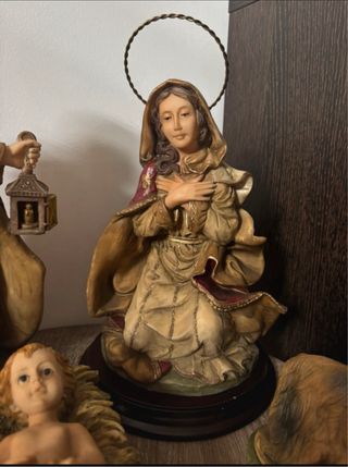 Presépio em marfinite 5 peças