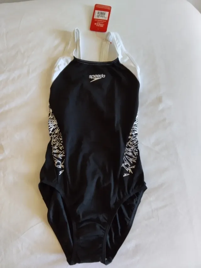 Bañador Speedo Negro y Blanco