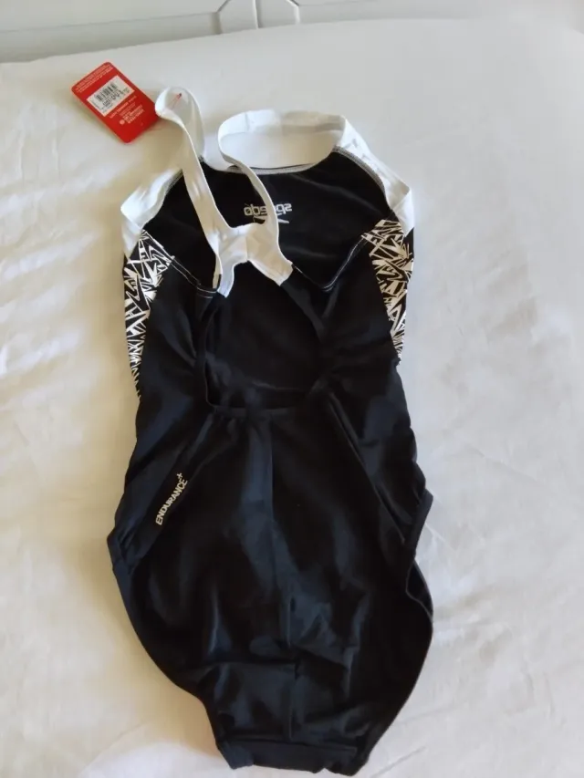 Bañador Speedo Negro y Blanco