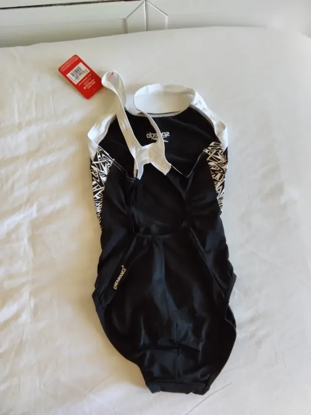Bañador Speedo Negro y Blanco