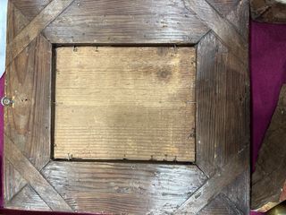 Pintura antigua al óleo