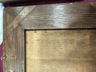 Pintura antigua al óleo