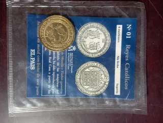 Réplica Moneda Reyes Católicos FNMT