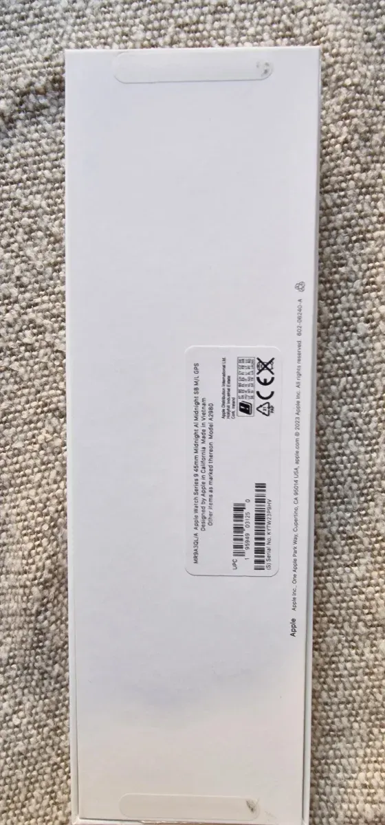 Apple Watch 9 45mm negro