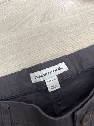 Pantalón Chino Elástico 5 bolsillos Talla 42W / 58