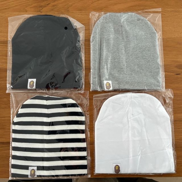 Pack 4 Gorros BAPE Bebé 6 a 36 m