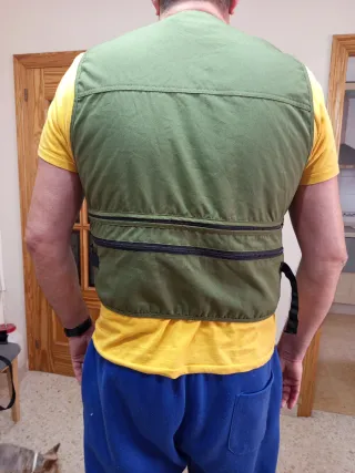 Chaleco de pesca multi-bolsillos