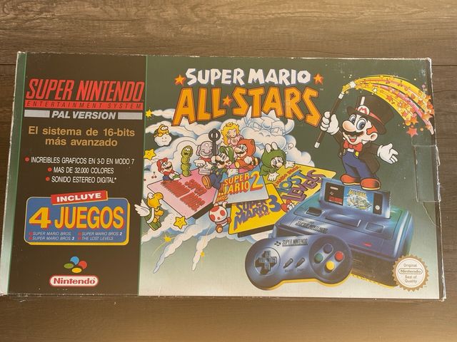 Consola Super Nintendo  con Caja