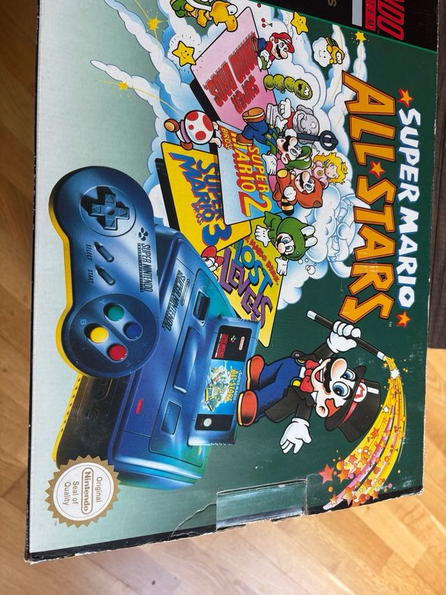 Consola Super Nintendo  con Caja