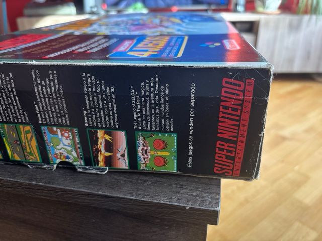Consola Super Nintendo  con Caja