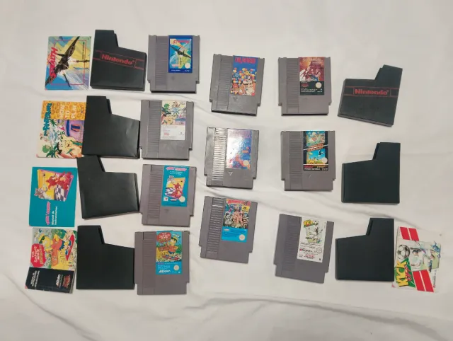 Lote Cartuchos Nintendo nes,pal esp