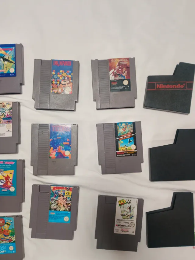 Lote Cartuchos Nintendo nes,pal esp