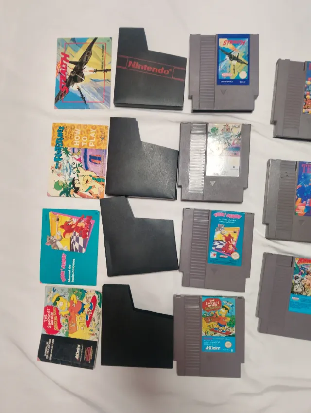 Lote Cartuchos Nintendo nes,pal esp